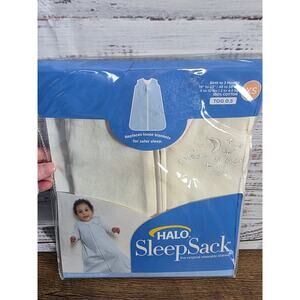 HALO Sleepsack Wearable Blanket x-small 0-3 TOG 0.5 Cotton Baby Sleep bag